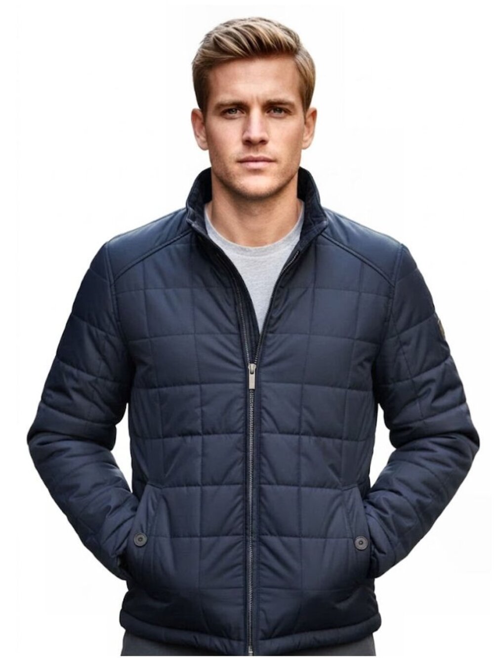 TED BAKER LONDON Lightweight Quilted Jacket Blue, Women's Size Ted 3, US 8